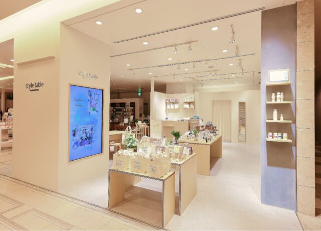 Style table コレド日本橋店にて “OUR EARTH PROJECT” 商品を販売中！